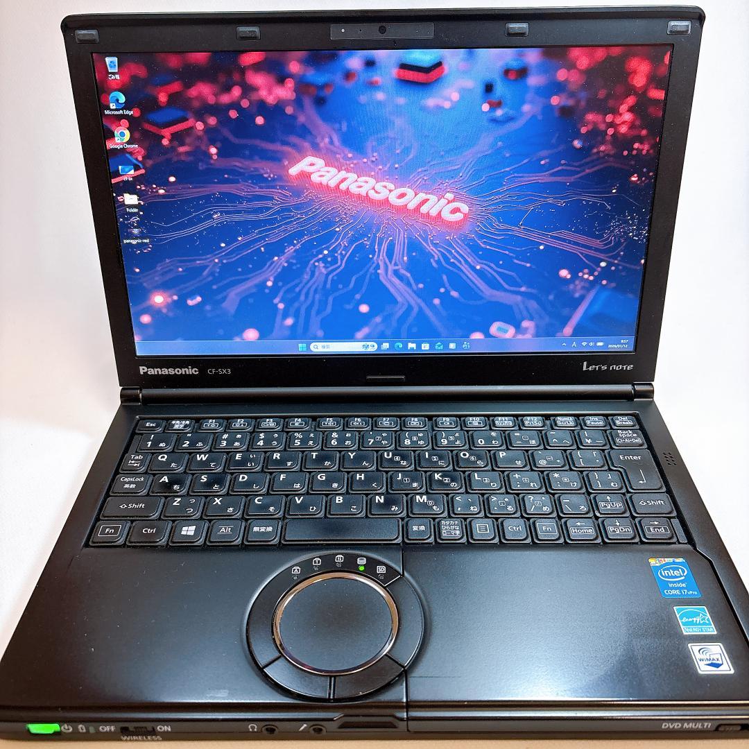 ★DVD+1.15kg★ レッツノート CF-SX3 i7 16GB _904