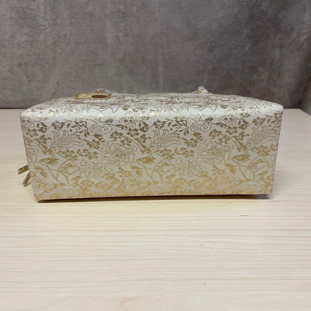 神田胡蝶 利休バッグ 和装バッグ 金糸 S1235 - メルカリ