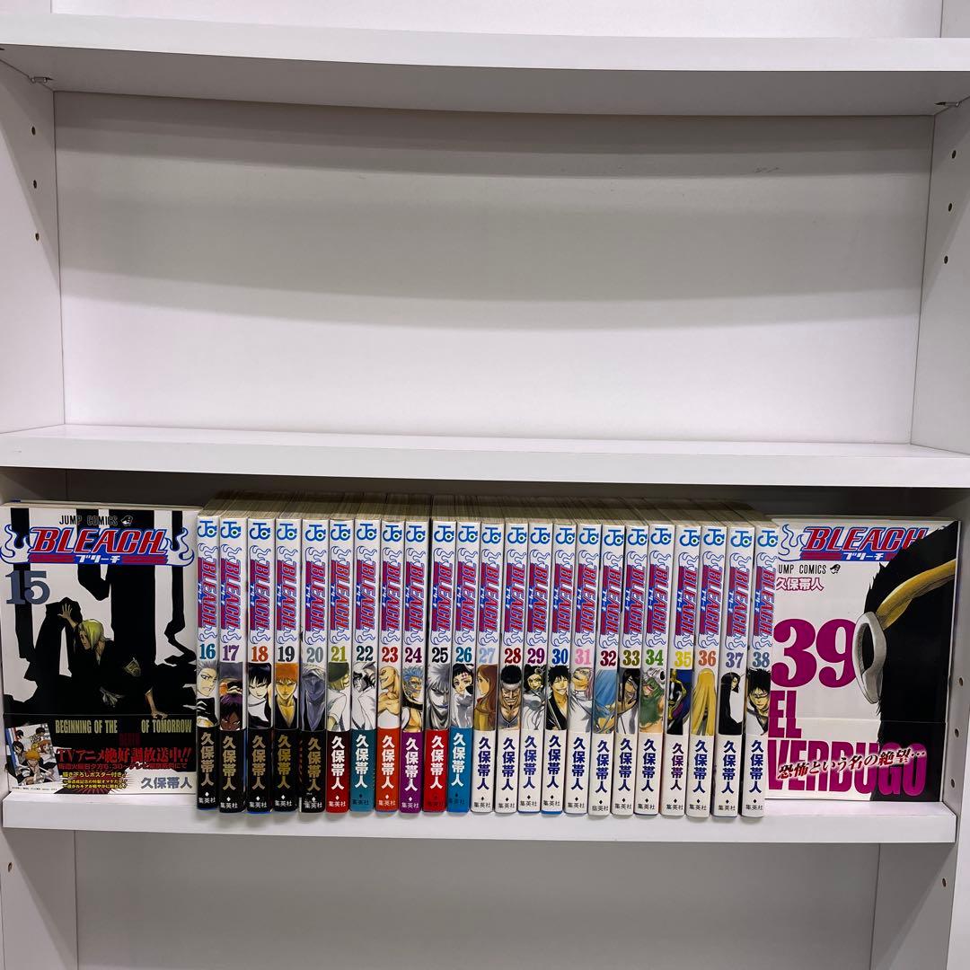 ブリーチBLEACH 15〜39巻 全て帯付き初版本 25冊セット 久保帯人