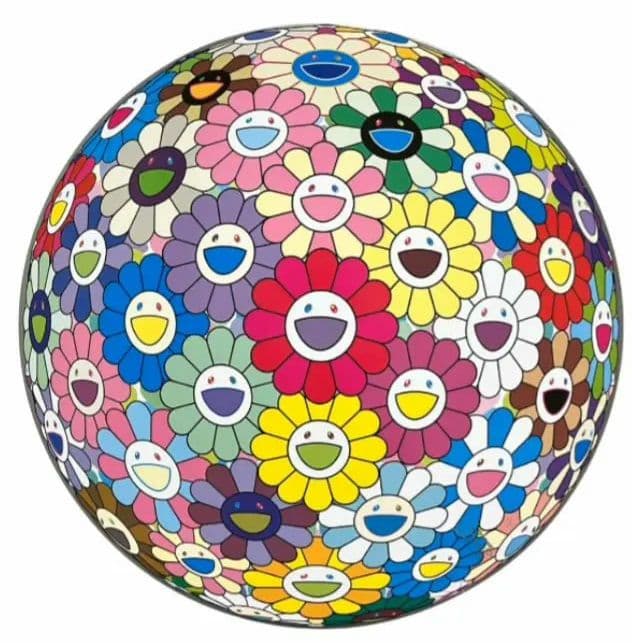 村上隆 フラワーボール ED300 φ710 新品未開封 - メルカリ