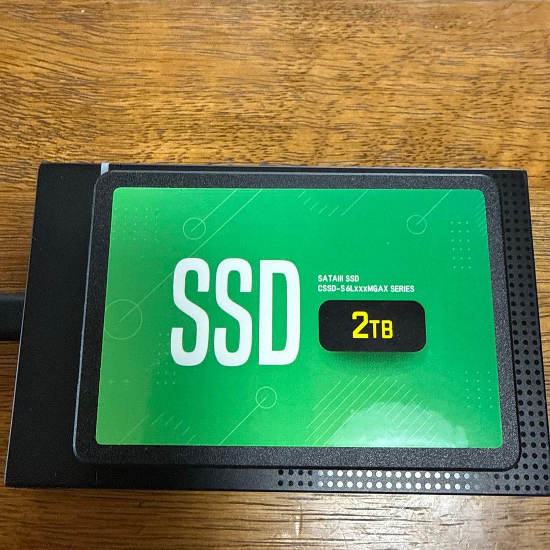 外付けハードディスク・ドライブ MGAX 2TB SSD CSSD-S6L2TMGAX CSSD-S6L2TMGAX | CFD MGAX シリーズ SATA接続 2.5型 SSD 2TB | CFD