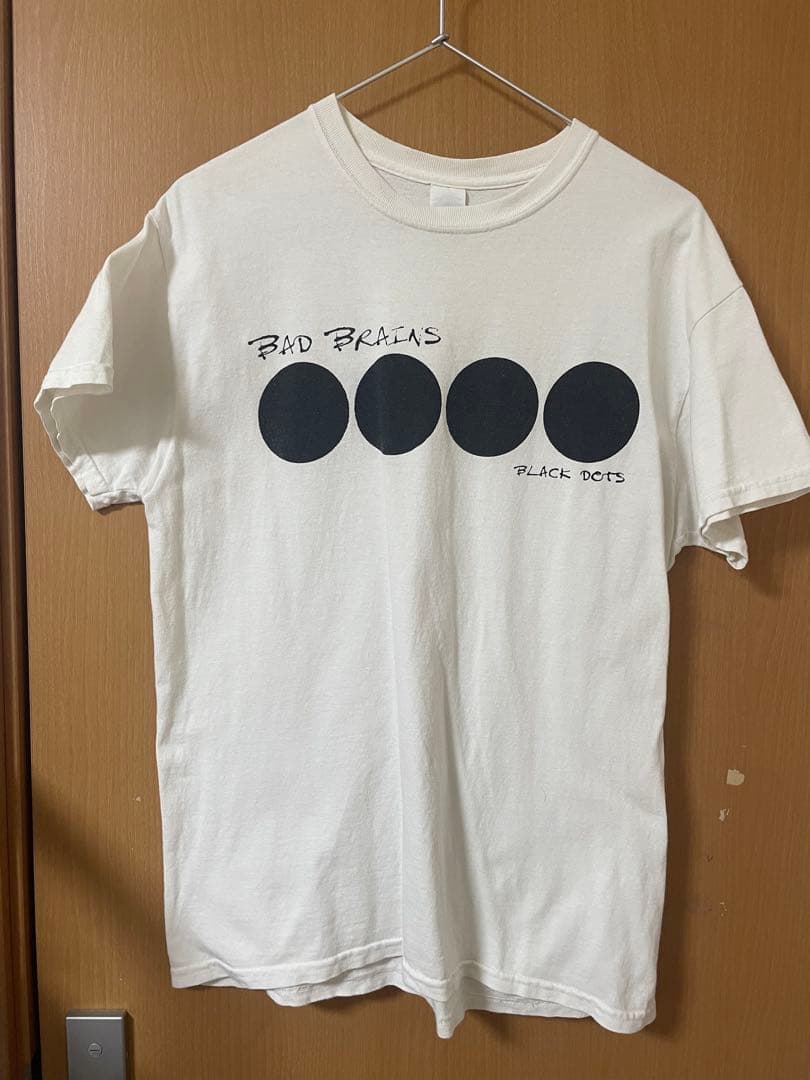 Bad brains Brack Dots 半袖Tシャツ ホワイト - メルカリ