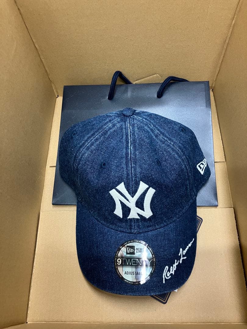 ポロ ラルフローレン ニューエラ ヤンキース デニムキャップ polo