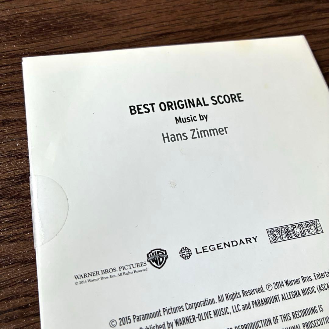 プロモ盤✨未開封】インターステラー FYC ハンス・ジマー 33曲 - メルカリ