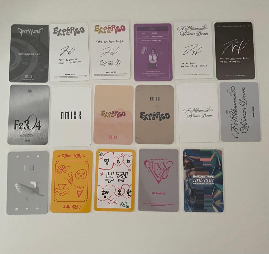 NMIXX ジウ トレカ まとめ売り - メルカリ