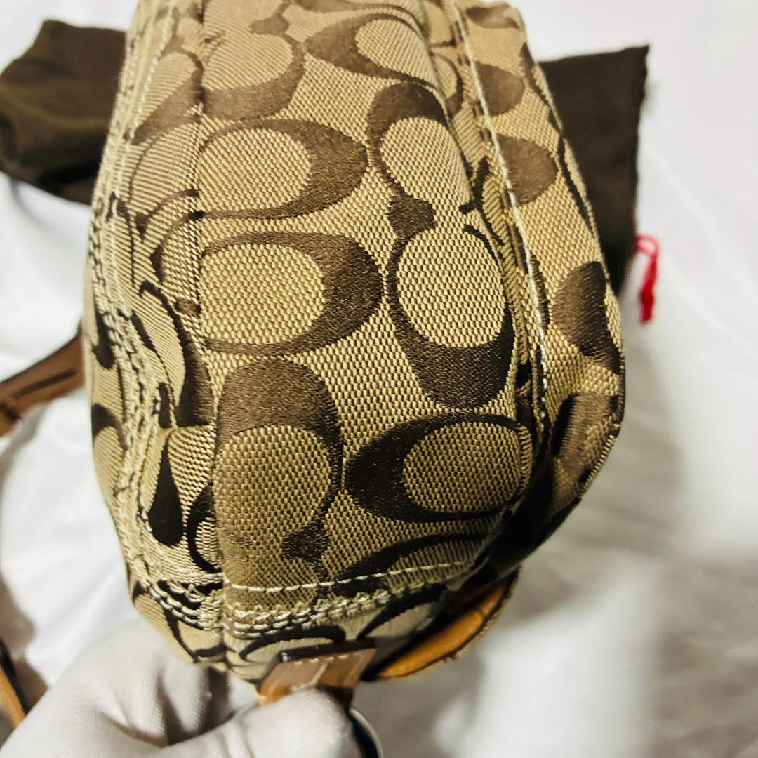 《美品》COACH ワンショルダーバッグ シグネチャー ソーホー ハンドバッグ