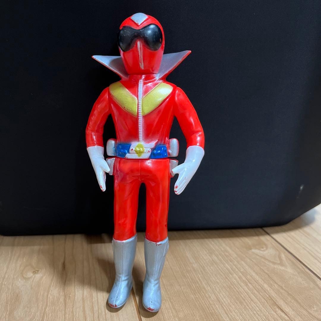 ⚠️貴重・当時物 秘密戦隊ゴレンジャー ソフビ 5体セット 昭和レトロ