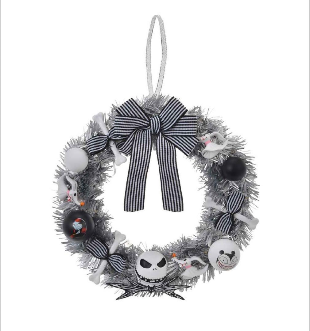 ナイトメアー・ビフォア・クリスマス リース &ゼロ ライトアップ