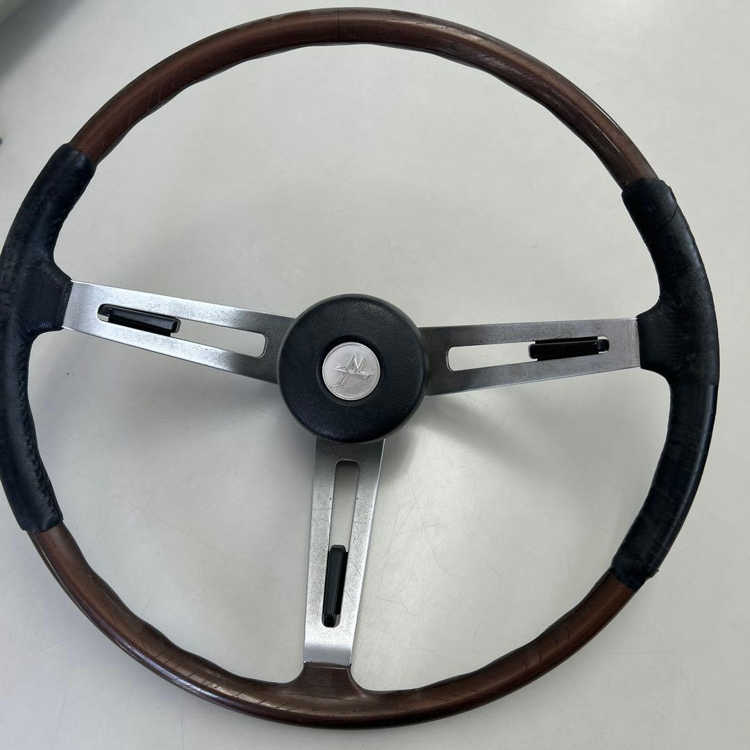 ビ*ト様 旧車　日産　スカイライン　 ハコスカ ステアリング　当時の純正品 運命のハコスカに再会【2】教えてもらった通りの場所にサビ止めが