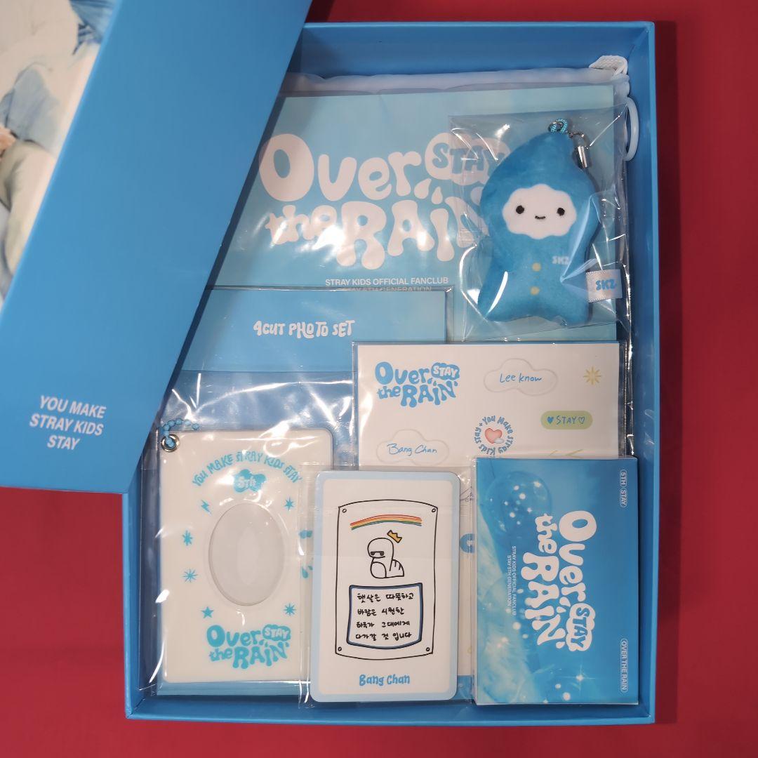 StrayKids 本国FC 5期 STAY Over the RAIN キット - メルカリ