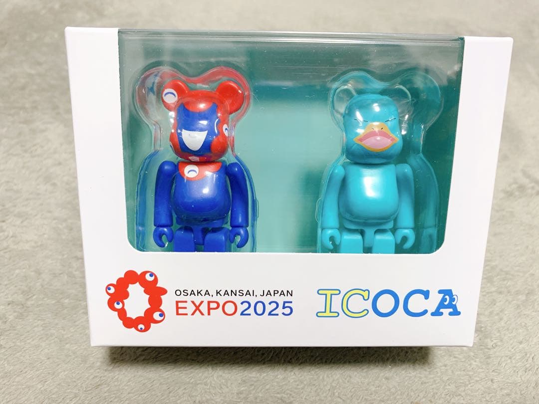 ☆BE@RBRICK☆ミャクミャク☆イコちゃん大阪関西万博会場限定☆ベア