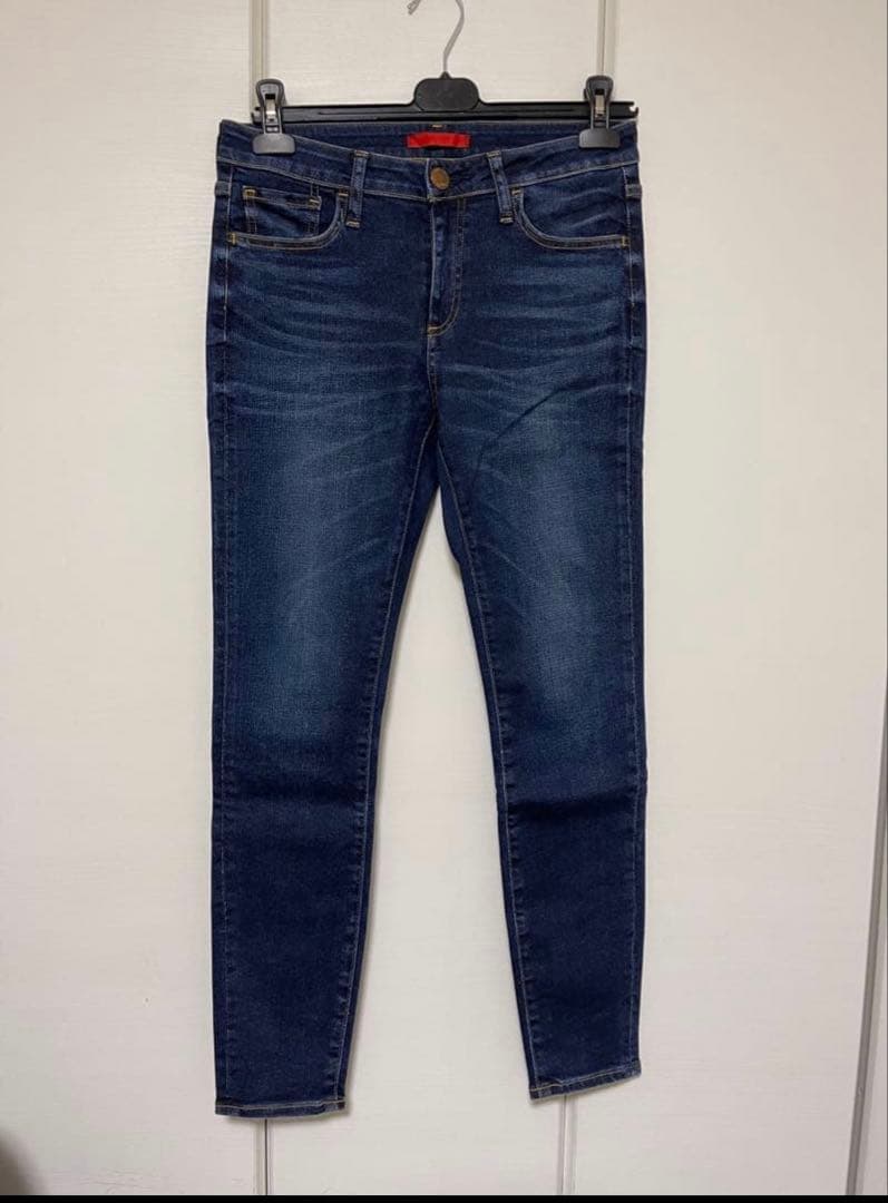 2025AWスーパービューティーフリルデザインポンチ素材パンツ44