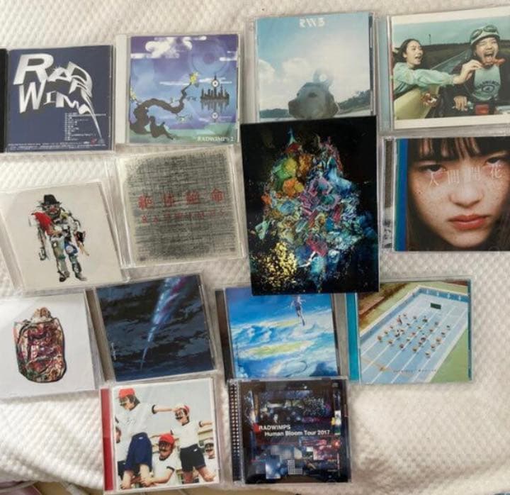RADWIMPS ラッドウィンプス 全アルバム CD 17枚セット - メルカリ