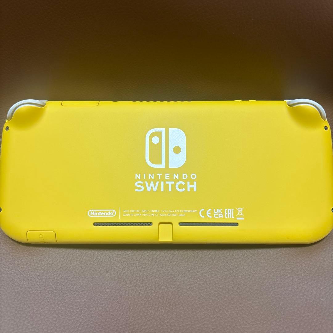 《美品》Nintendo Switch LITE イエロー 本体 おまけⅹ6点