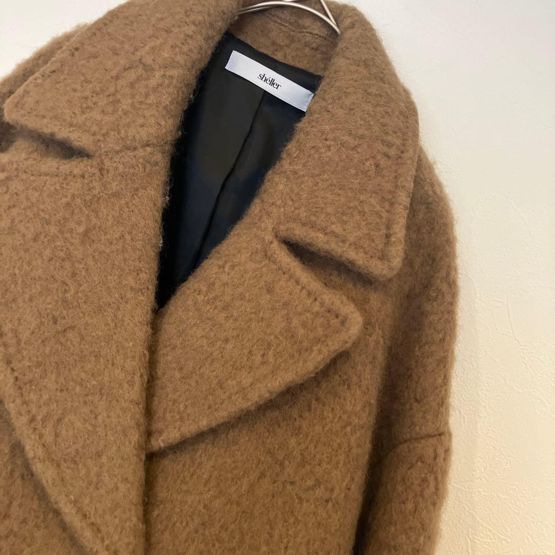 シェリエ Handmade stitch wool jacket coat