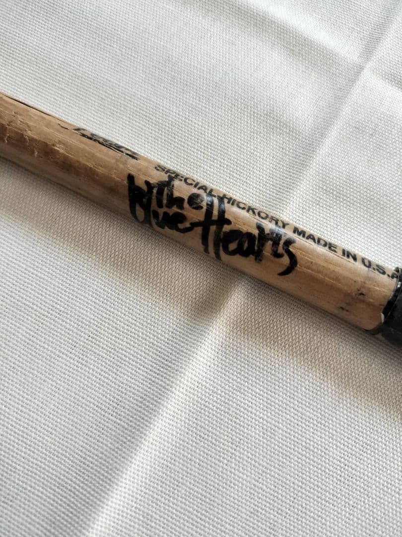 激レア☆ブルーハーツ☆梶くんサイン入り使用済みドラムスティック