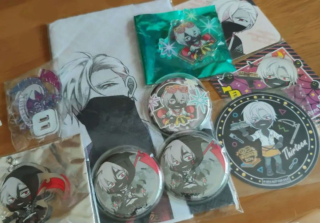 サーティーン キャラクターグッズセット缶バッジ・アクリル等コンパス13詰め合わせ 13†サーティーン† | #コンパスマート