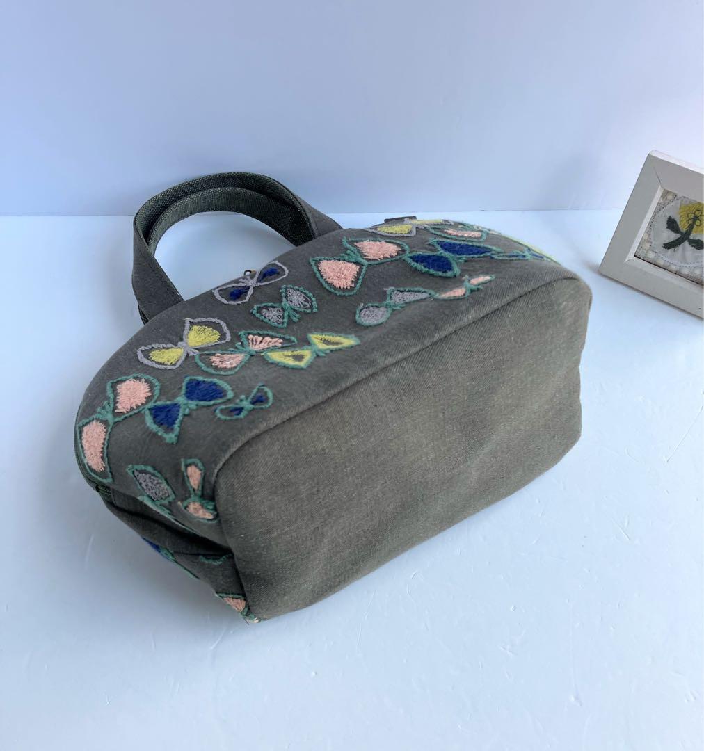 1点のみ ミナペルホネン レア sky flower ミニサイズまるいショルダー