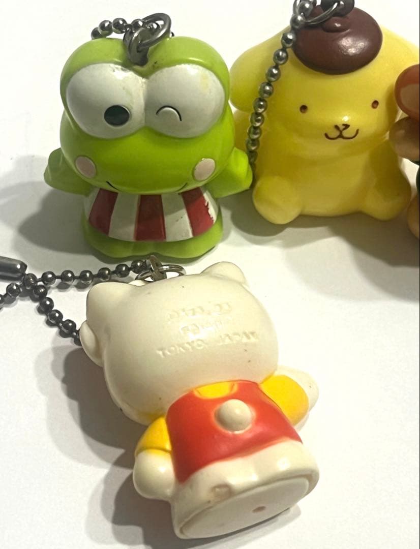 平成レトロ 昔なつかしい サンリオ キャラクター ソフビ フィギュア