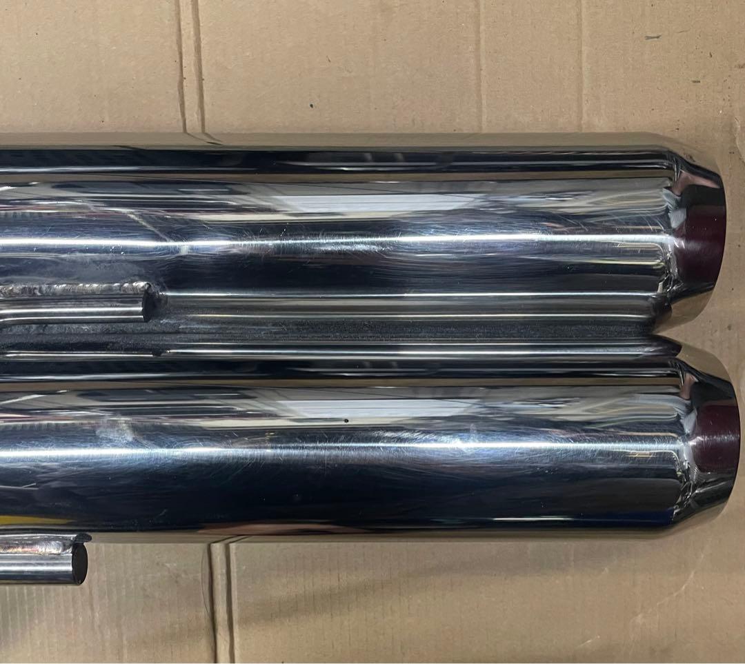 フュージョン ホットラップ アメリカンクラシックマフラー ダブル