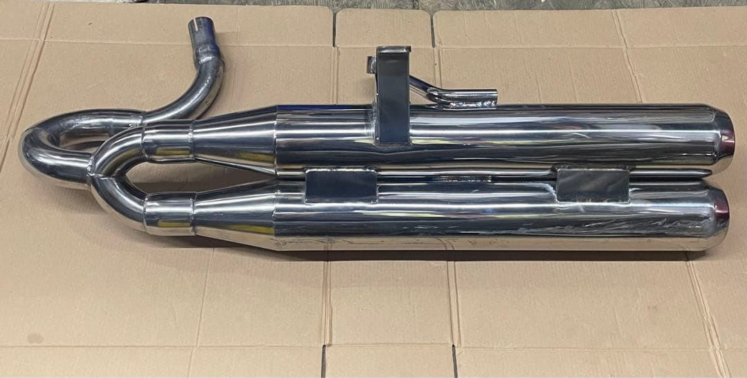 フュージョン ホットラップ アメリカンクラシックマフラー ダブル