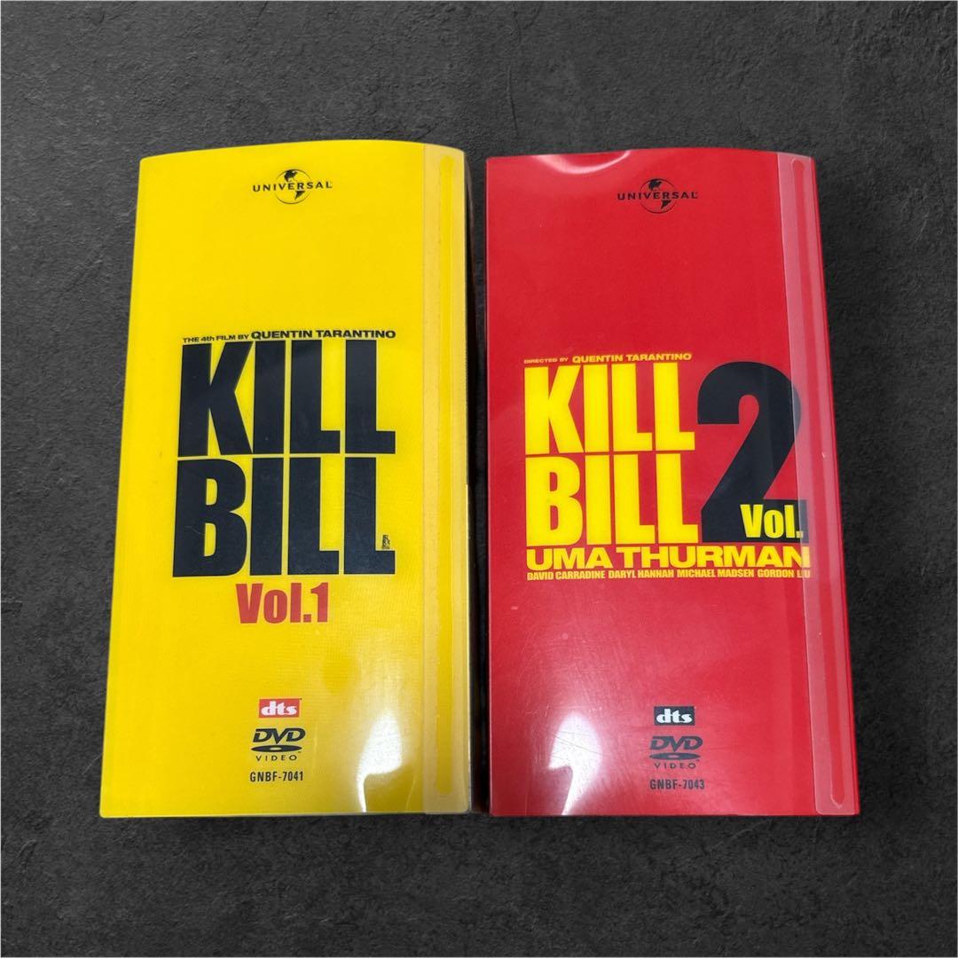 【希少・特典完備】キル・ビル Vol.1＆2 プレミアムBOX セット DVD ☆DVD キル・ビル(キルビル) Vol.1 & 2 ツインパック DVD2枚組BOX