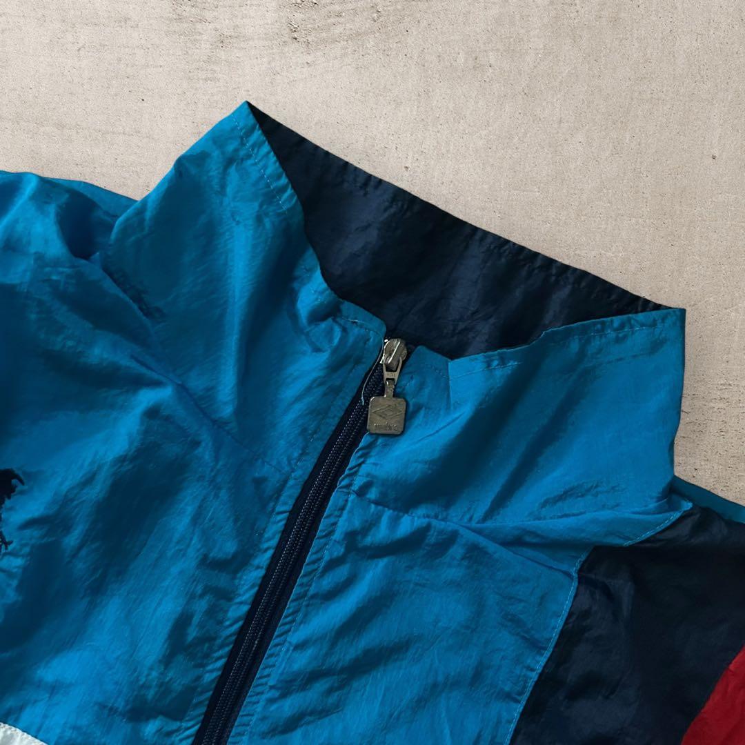 激レア企業系UMBROアンブロナイロンジャケットKodakコダック刺繍ロゴ古着