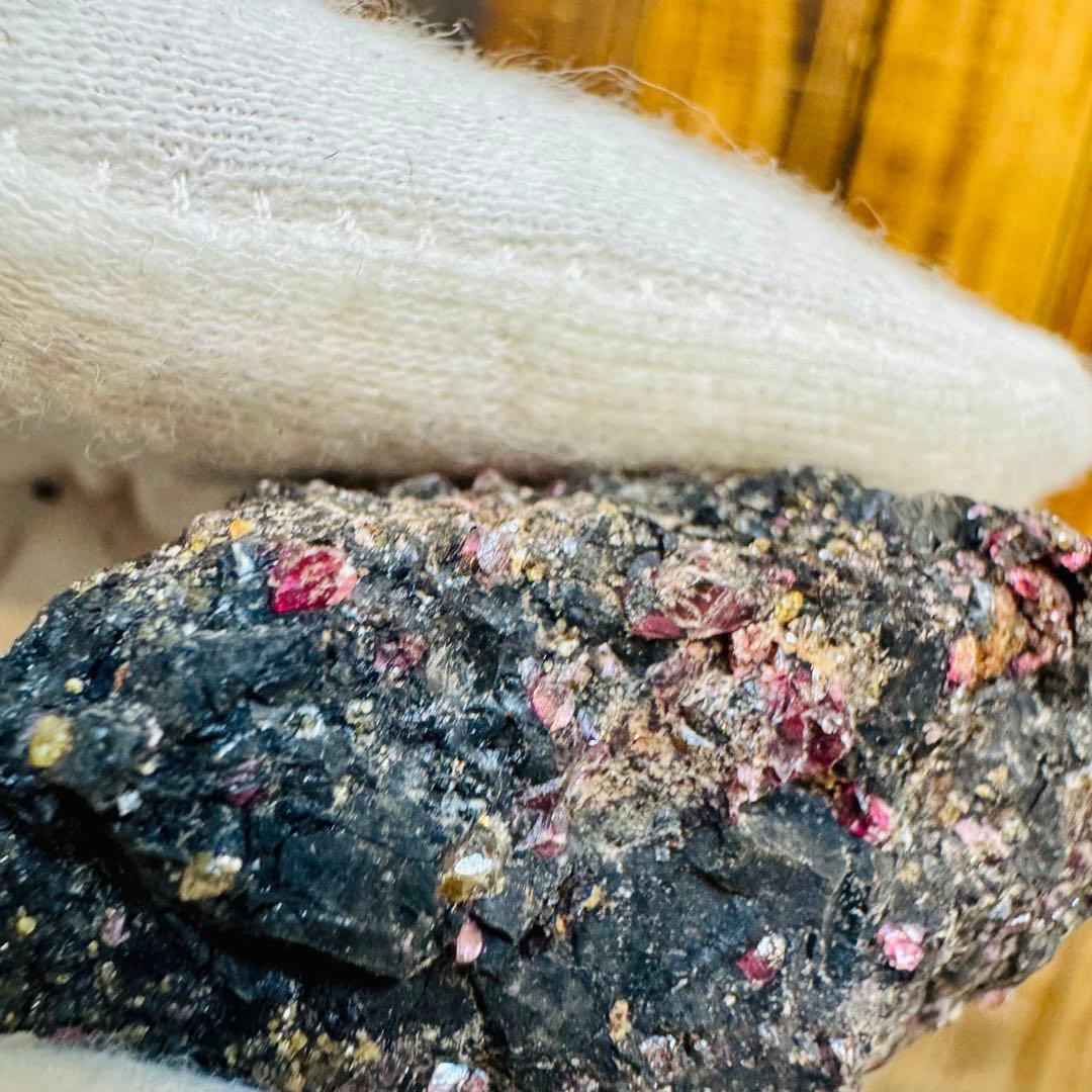 国産鉱物 パイロクスマンガン 愛知 ハイグレード クラスター - メルカリ