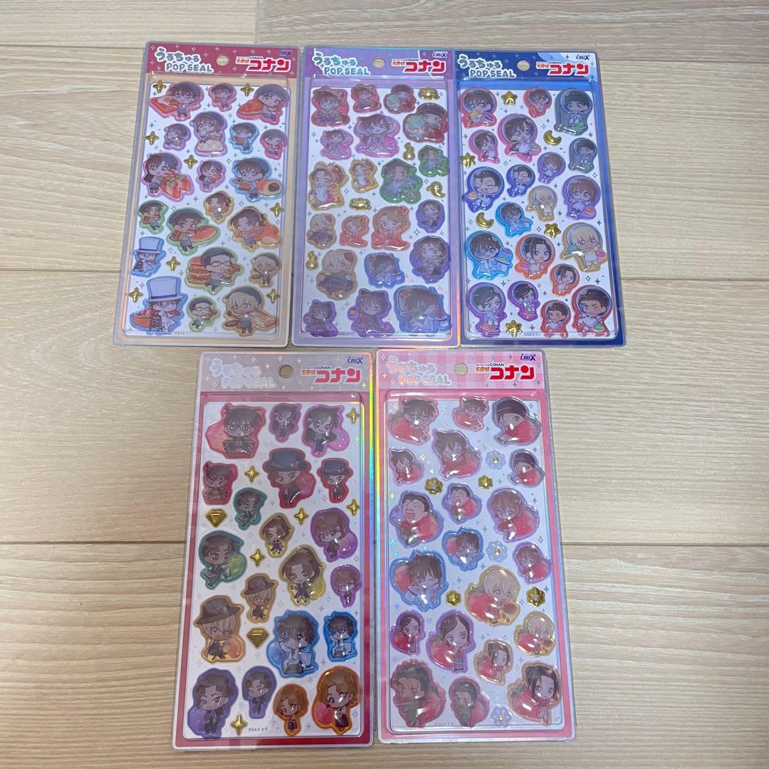 名探偵コナン うるちゅるポップシール クラックス ボンボンドロップ