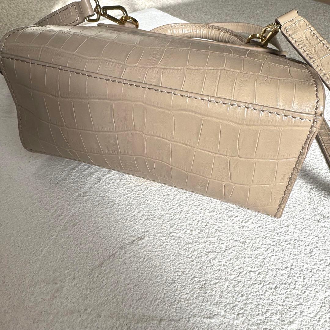 DEMELLIER ナノ モントリオール クロコ 2way ショルダーバッグ - メルカリ