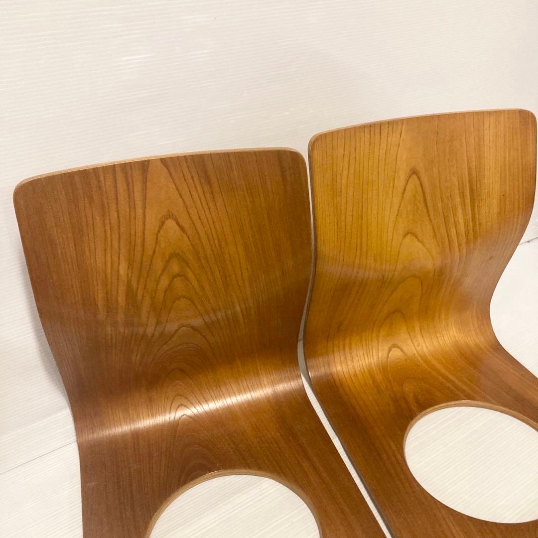 天童木工 Tendo 木製 座椅子 4脚 和室 旅館 - メルカリ