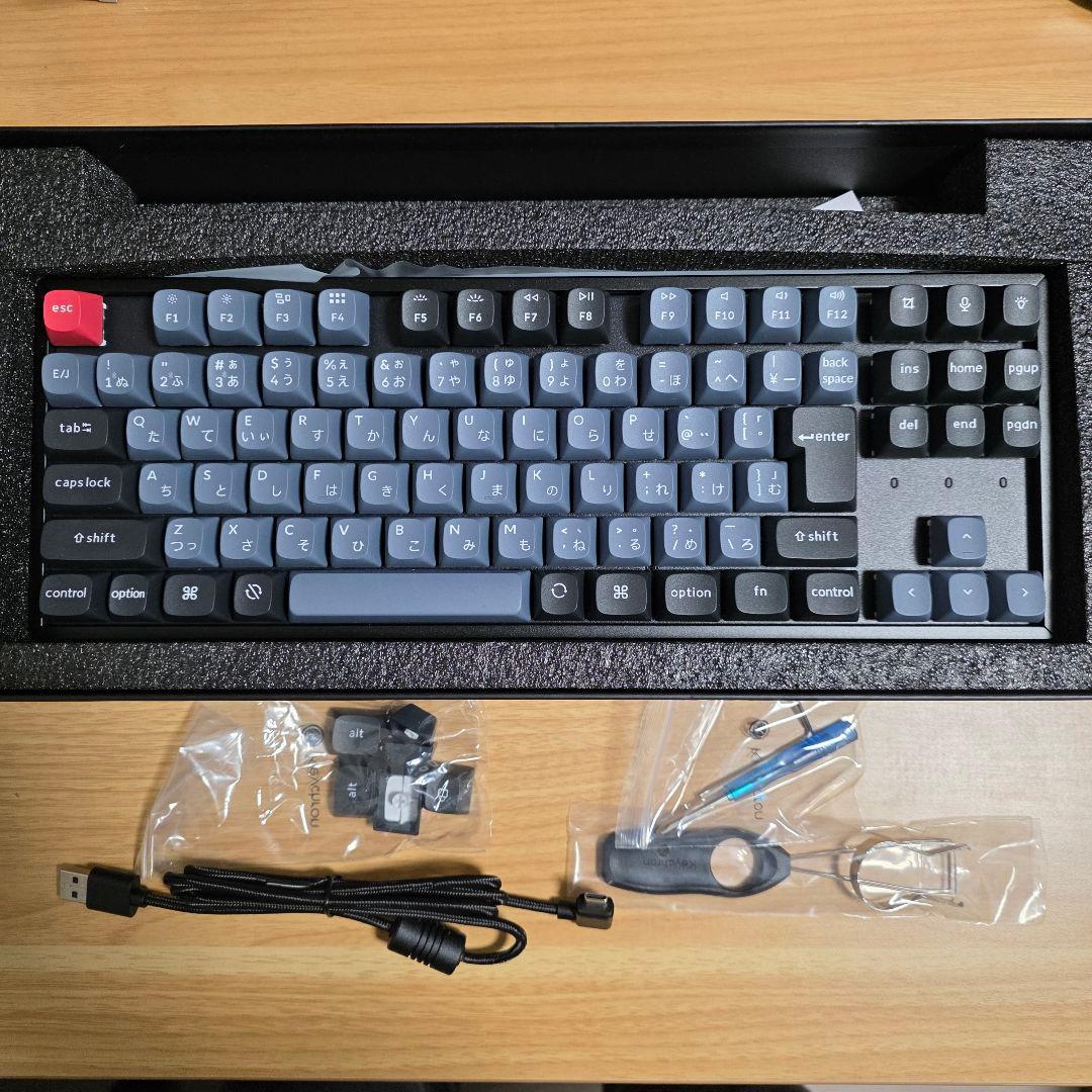 Keychron K8 Pro 日本語配列 静音赤軸 ヨドバシカメラ限定モデル