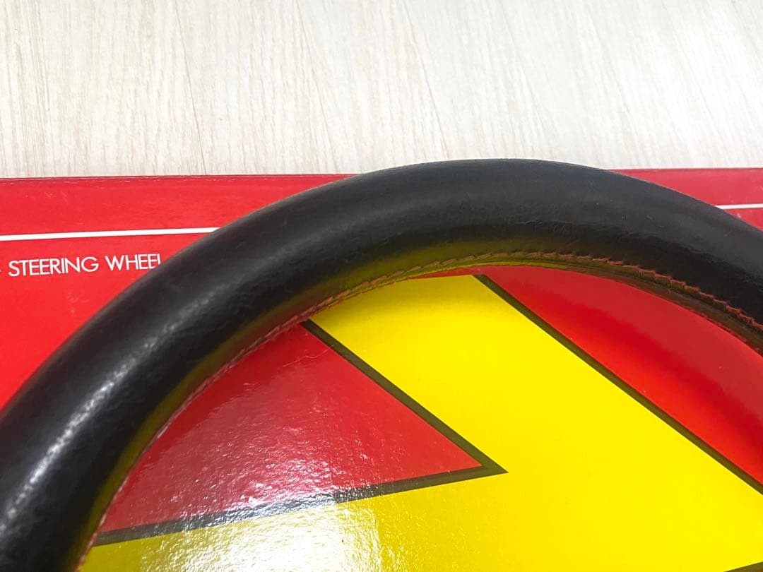 MOMO CORSE 320mm レザーステアリング 即決大歓迎 - メルカリ