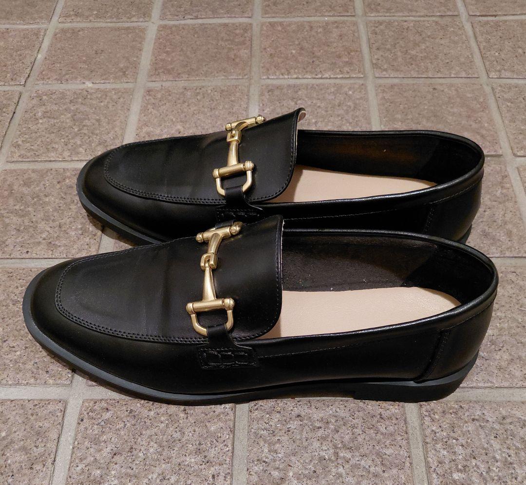 \"ほぼ未使用美品\" Mila Owen ビットローファー 38 24.5cm