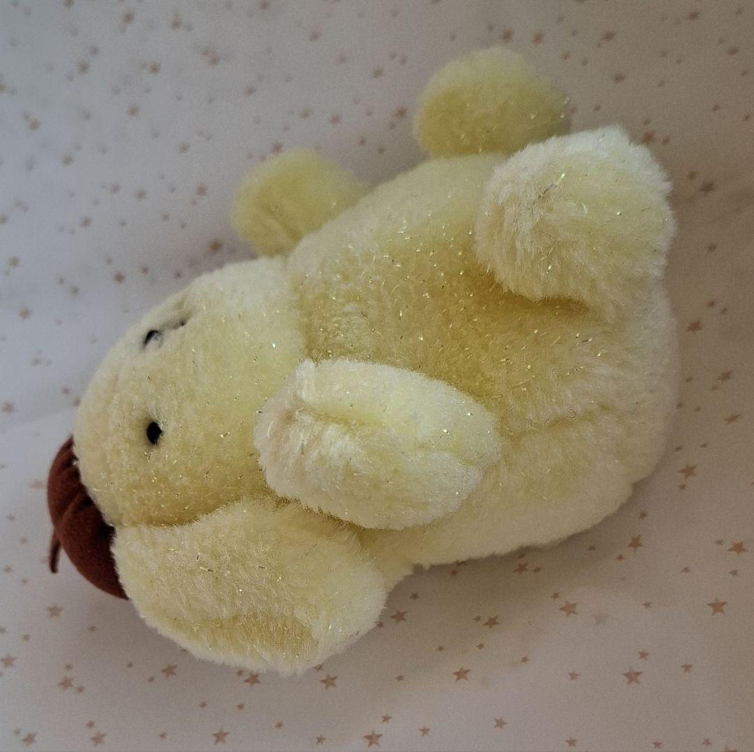 激レア】ポムポムプリンぬいぐるみ平成初期ラメ仕様Sanrio SMILESタグ