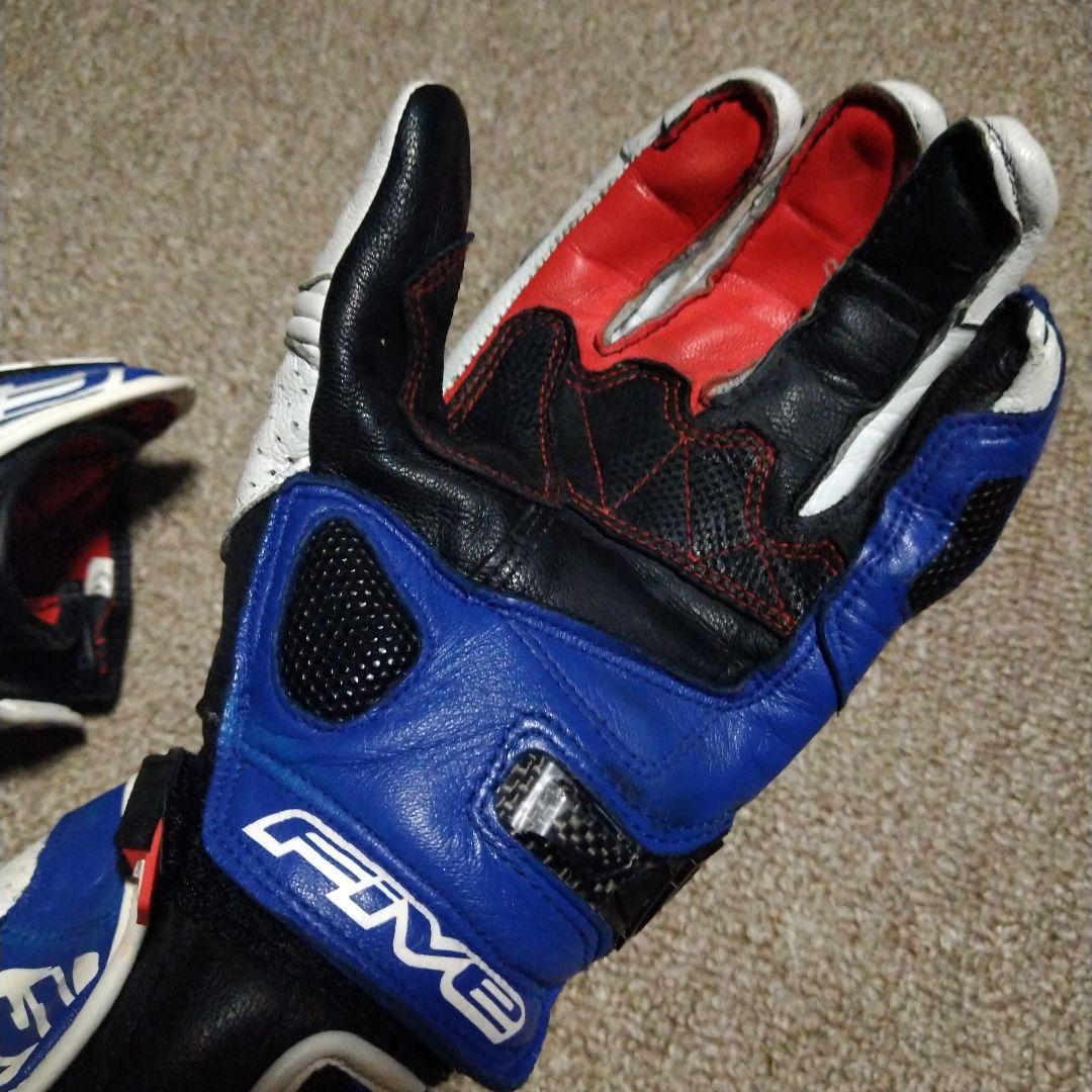 FIVE ファイブ RFX1 レーシンググローブ 青/黒/赤/白 Sサイズ - メルカリ