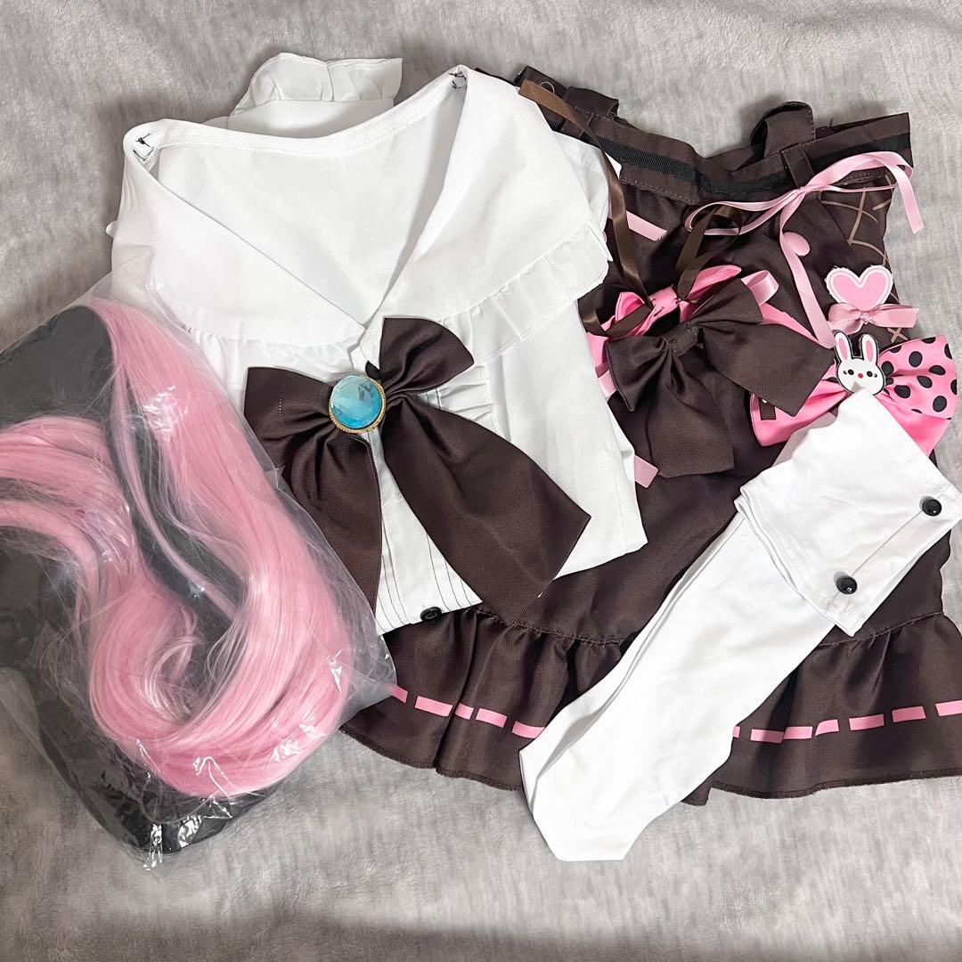 ぶいすぽっ！ 橘ひなの コスプレ 衣装 ウィッグ Vtuber ぶいすぽっ！ VSPO! 橘ひなの コスプレ衣装