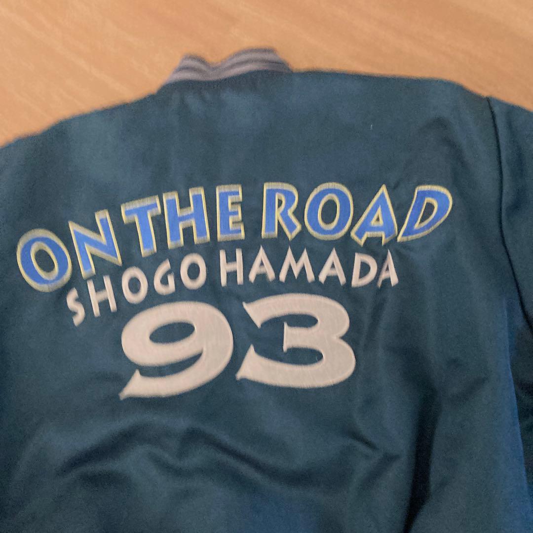 浜田省吾ネイビー スタジャン Road & Sky - メルカリ
