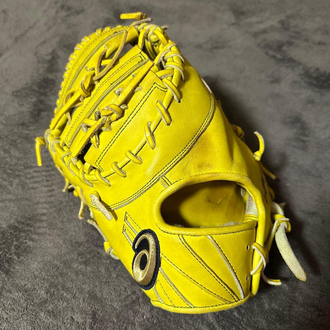 i-Pro イエロー 硬式グローブ(左利き用) プロステイタス ゼット 硬式グローブ 投手ピッチャー用 左投げ用