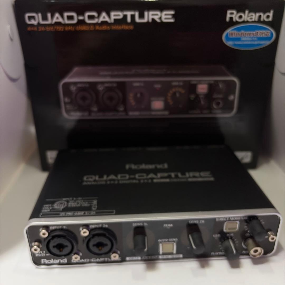 UA-55*Roland QUAD-CAPTURE オーディオインターフェイス - メルカリ
