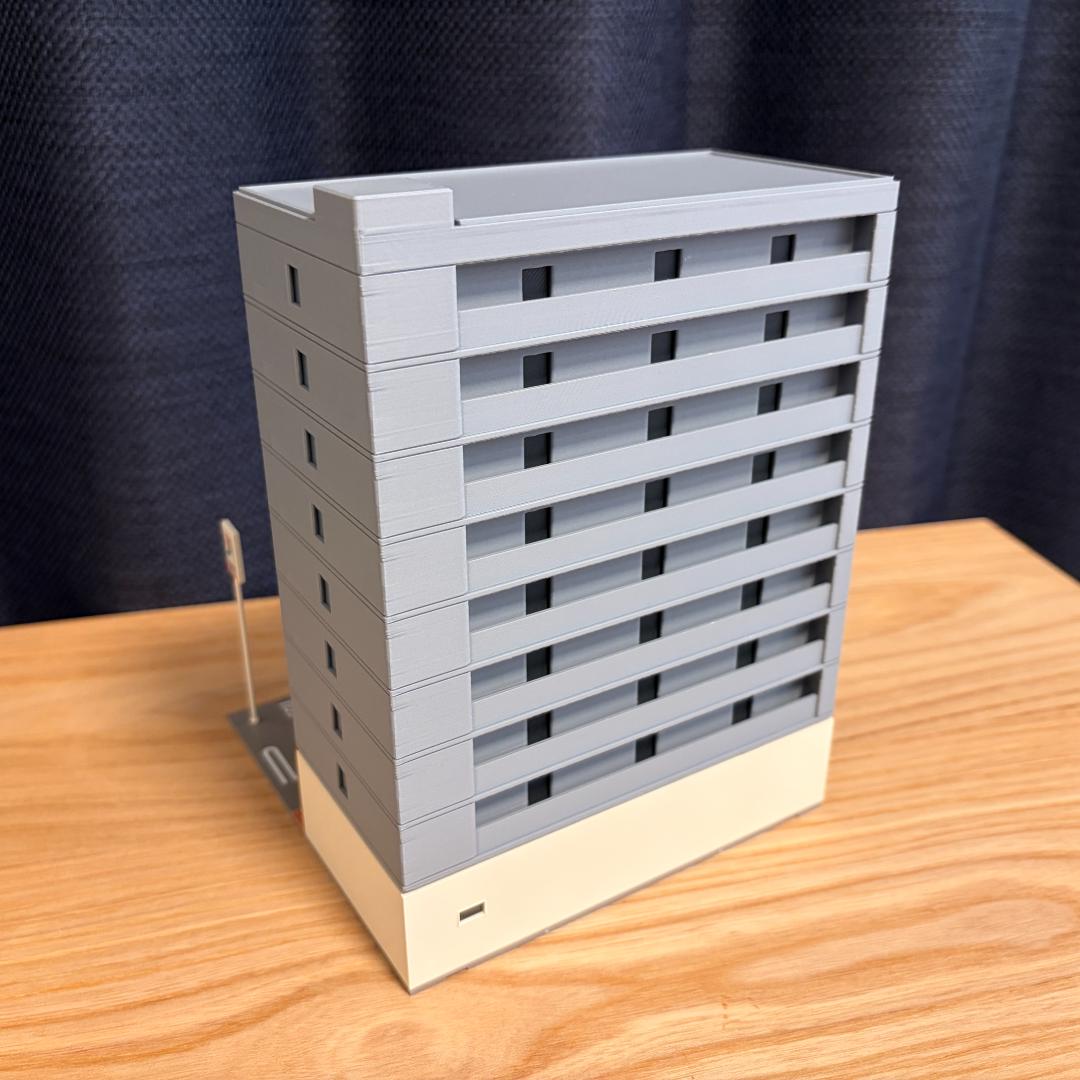Nゲージ 拡張マンションA（完成品）模型 ストラクチャー 試作品 - メルカリ