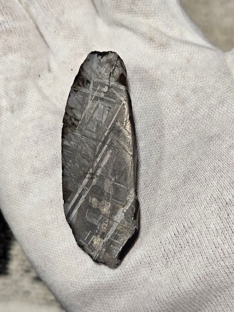 ムオニオナルスタ隕石 84g エンドカット