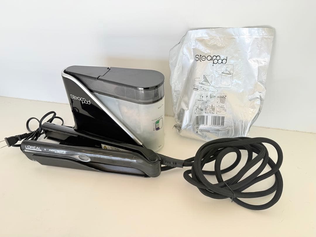 クロちゃん ロレアルスチームポッドストレートアイロン未使用のカードリッジ付 2026年最新】スチームポッド ロレアルの人気アイテム - メルカリ