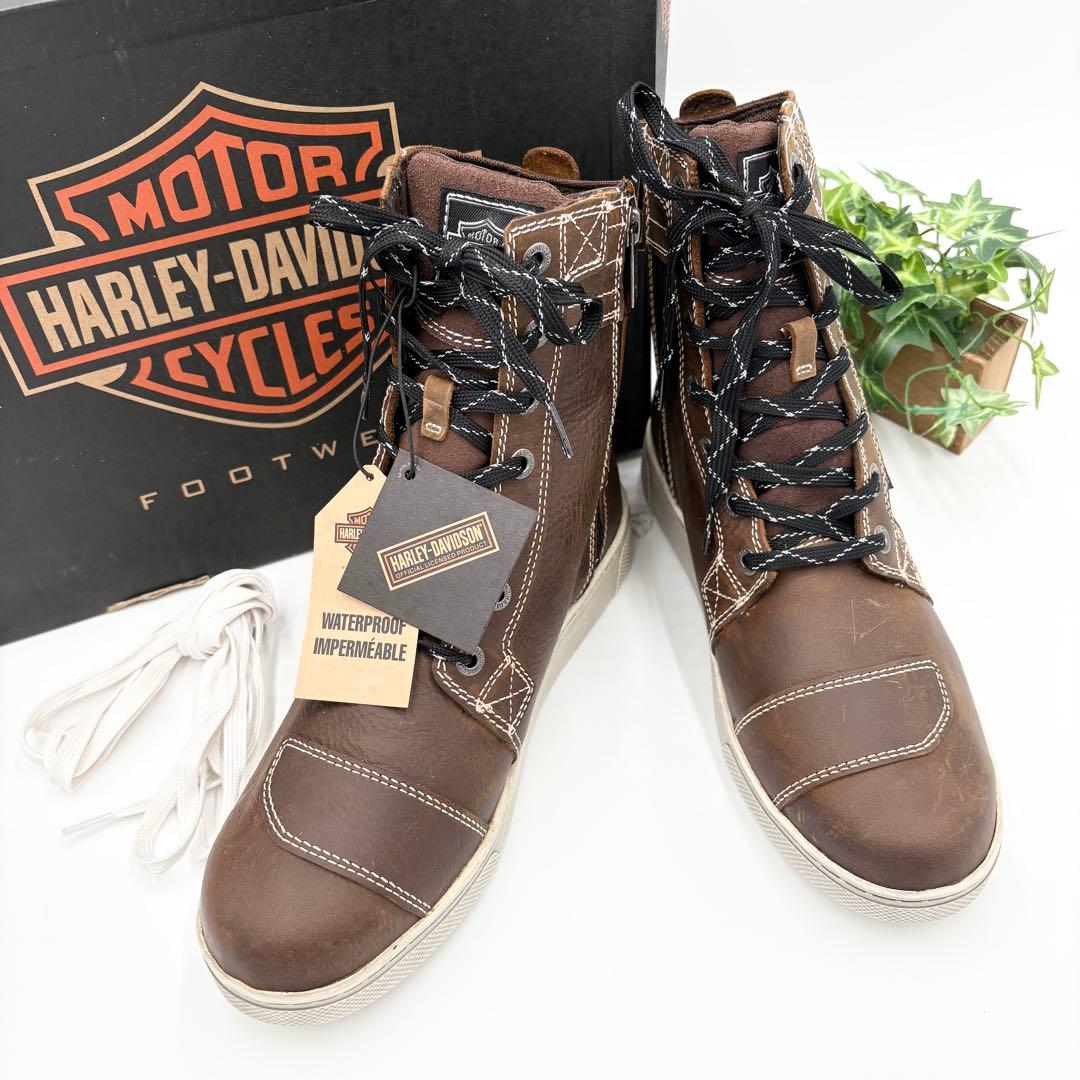 未使用タグ付き】ハーレーダビッドソン ステインマン ハイ ブーツ