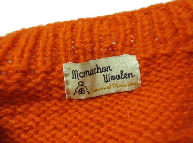 MacMahon Knitting Mills Eyes アイズ 目 オレンジ - メルカリ