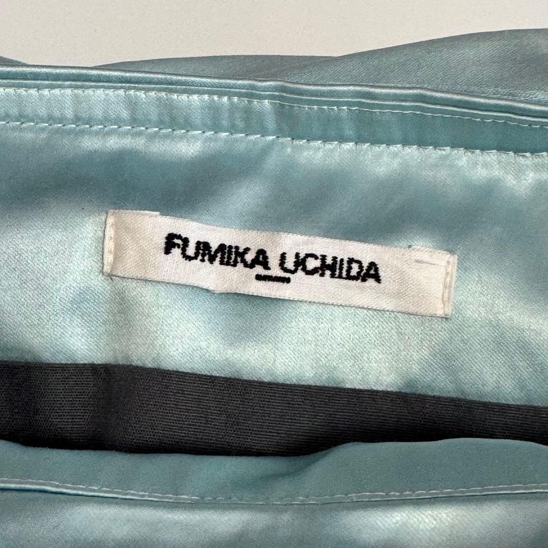 FUMIKA UCHIDAフミカウチダ ポンチョ マフラー ダウン ケープ