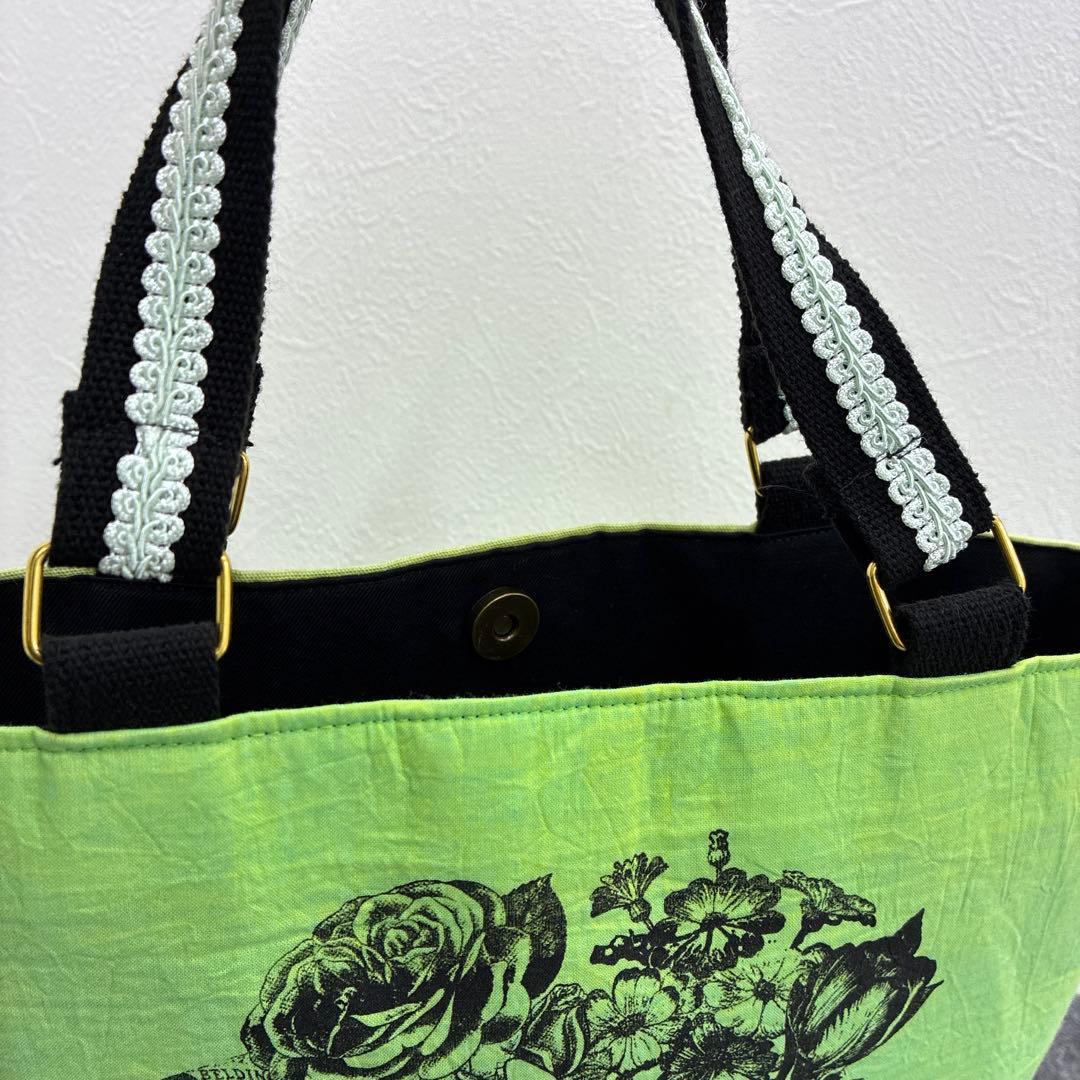 ジョリーフルール エピファニー トートバッグ ライムグリーン - メルカリ