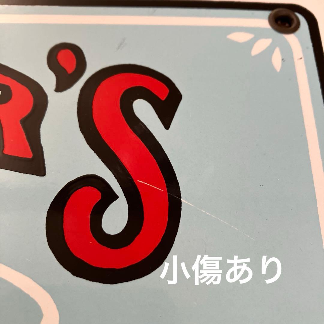 CARTER'S INKYRACER 鉄板 看板 1987年製 USA レトロ