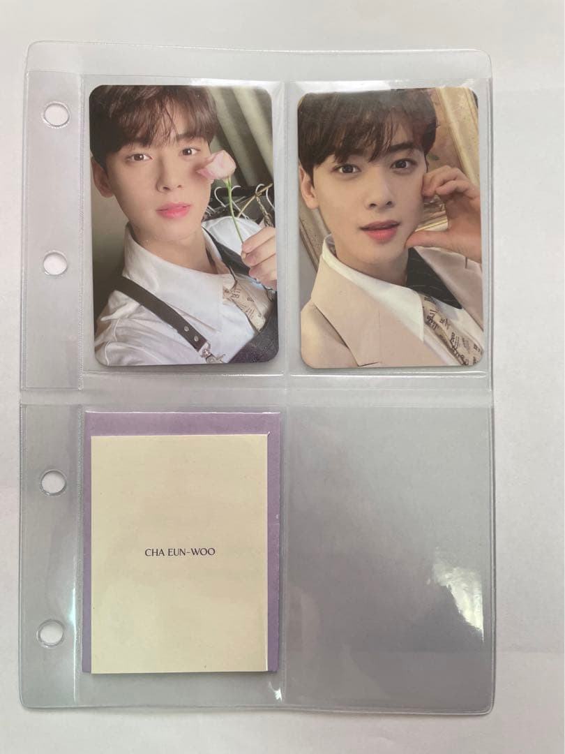 ASTRO チャウヌ ウヌ トレカセット ワンオリ チャ・ウヌ ASTRO アストロ チャウヌ グッズ スペシャルフォトカード