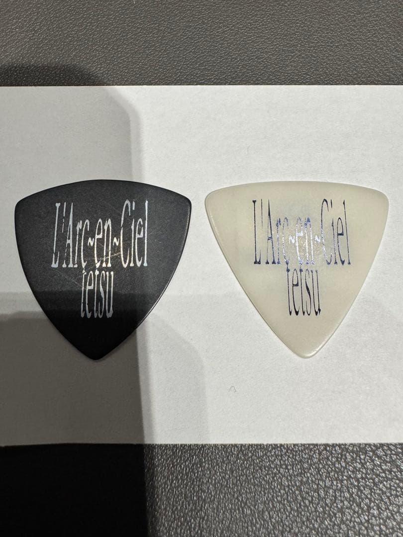 本人使用 ラルクアンシエル L'Arc-en-Ciel tetsuya ピック - メルカリ